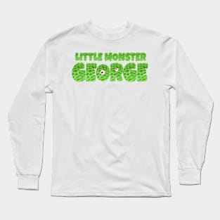 Little Monster George Fun Furry Design Long Sleeve T-Shirt